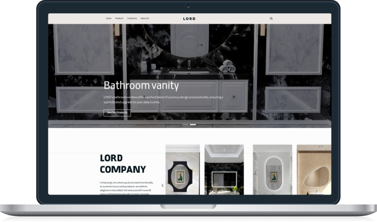 Lord Company (UI & Catalog)