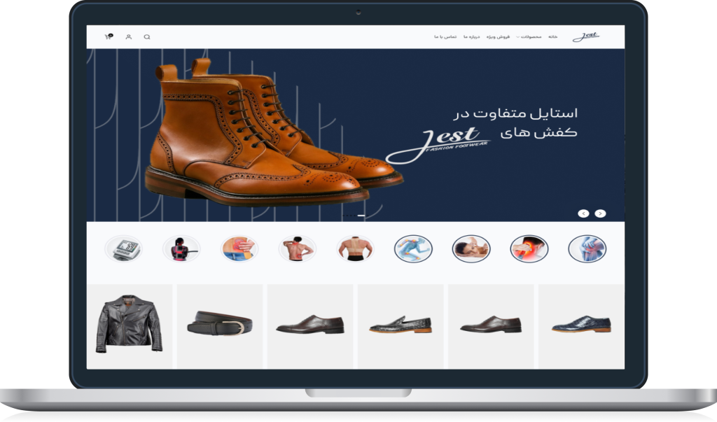 JestShoes (UI Design)